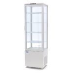 maxima-refrigerated-display-case-235l-white-front