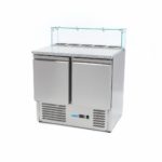 maxima-refrigerated-pizza-table-glass-2-front
